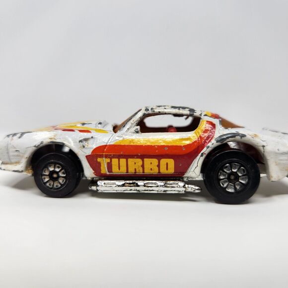 Vintage 1980 Kenner Blazin Bandit Firebird Turbo #1027 White Nevada Tag - Picture 8 of 13